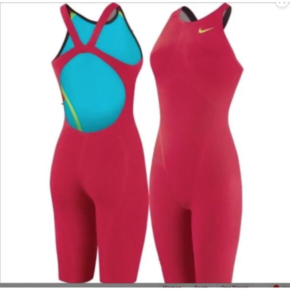 Nike Swim NG-1 Neck to Knee Swimsuit, Size 24/XS/0w - Picture 1 of 8